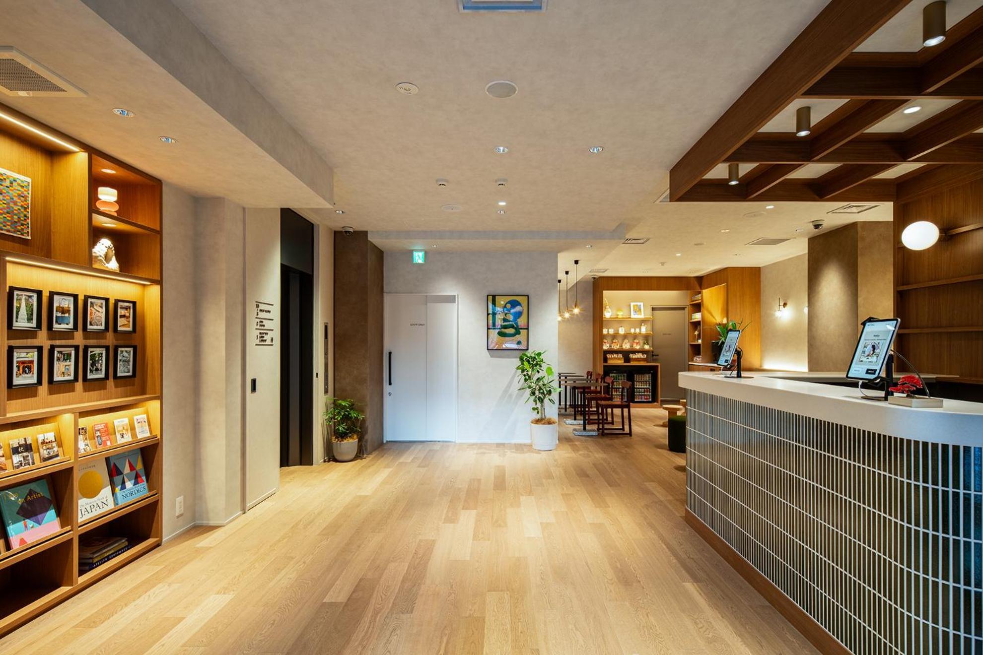 Апарт отель Section L Shimbashi West Токио Экстерьер фото